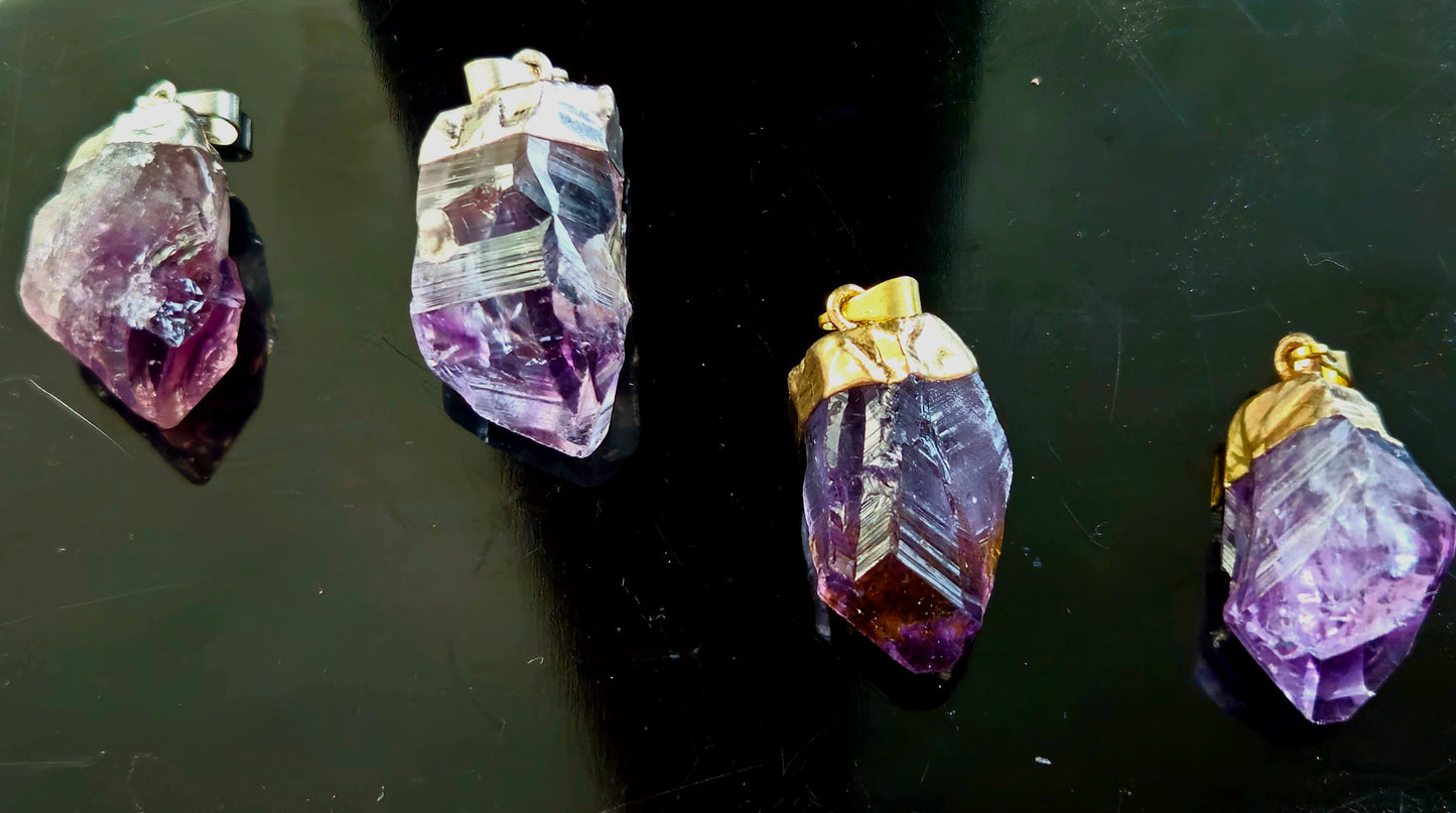 Amethyst Pendants