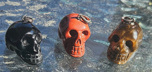 Crystal Skull Pendants