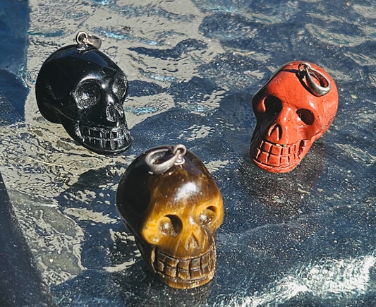 Crystal Skull Pendants
