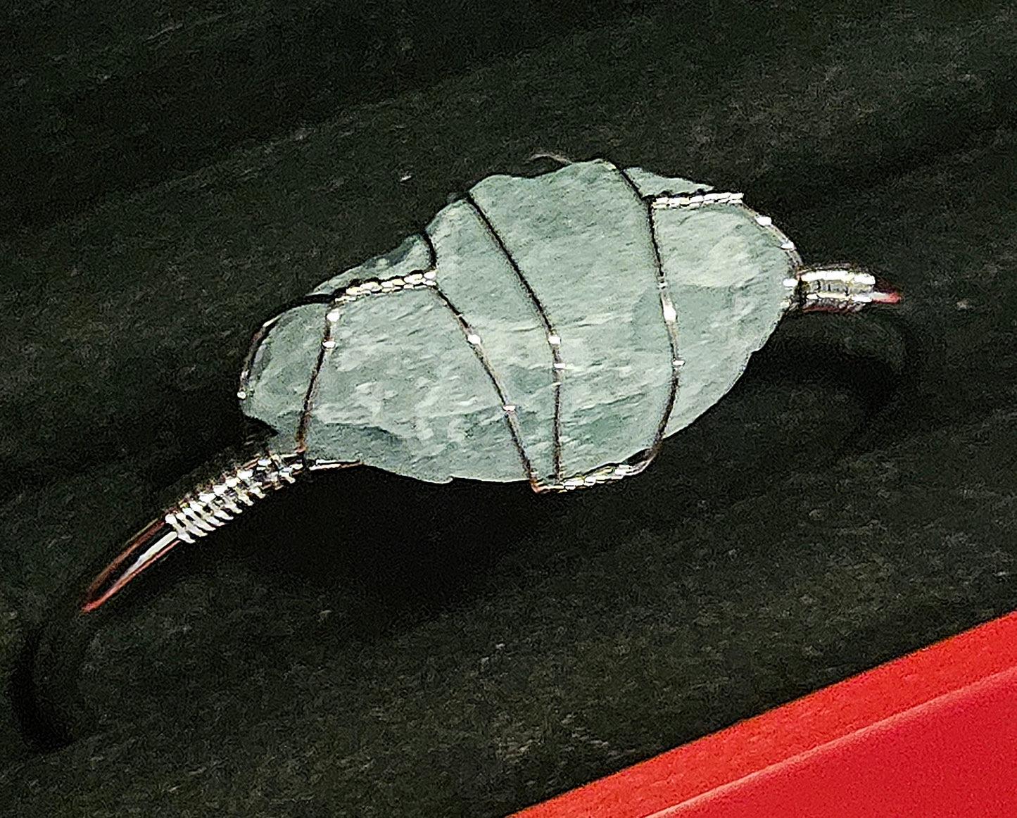 Green Fluorite Bangle