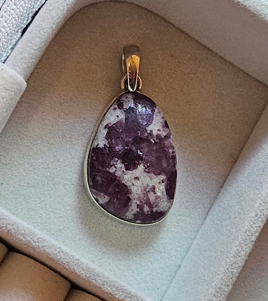 Pink Tourmaline Pendant